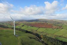 Wind turbine farm service agreement
